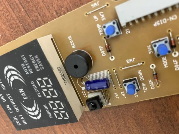 LG 6871A20244A 6870A90070H Air Conditioner D-hum Control Board AZ33637 | BK1685 - Image 4